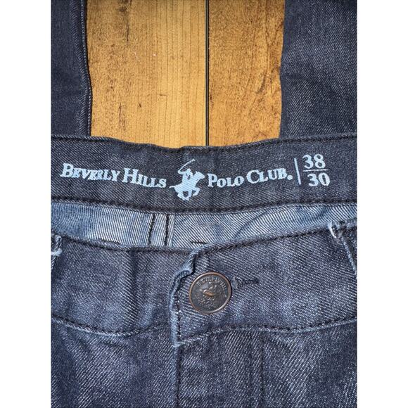 Beverly Hills Polo Club Raw Denim Jeans 38x30 - Picture 6 of 6